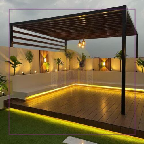 ساخت آلاچیق برای حیاط خانه