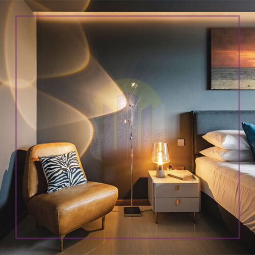  نورپردازی اتاق خواب