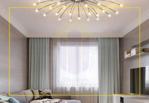 انواع نورپردازی سقف خانه