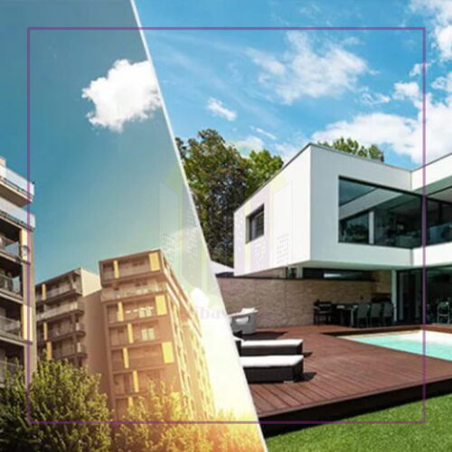 آپارتمان و خانه ویلایی